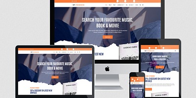 Enginetemplates Probook - User-friendly Book Shop Joomla Template