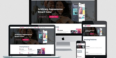 Enginetemplates Adapt - Responsive App Joomla Template