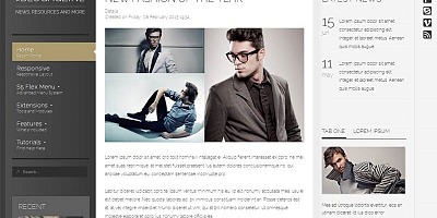 Shape5 The Blogazine - Joomla Template
