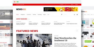 Joomshaper News365 - Joomla Template
