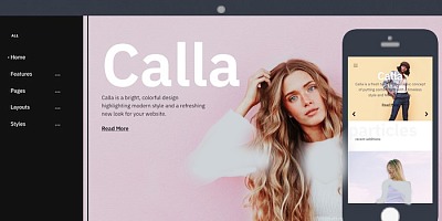 Rockettheme Calla - Joomla Template