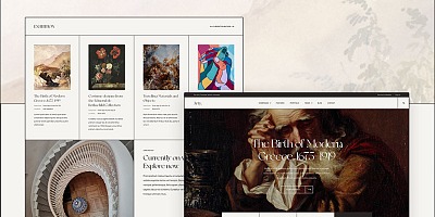 Gavickpro Arty - Museum & Art Gallery Joomla Template