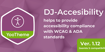 DJ-Accessibility - Joomla Extension