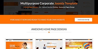 Theme Forest Groesy - Joomla Template