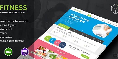 Joomlead Fitness - Joomla Template