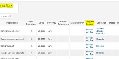Moss Tax Extension - Joomla Extension
