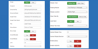 Jux Social Tabs Joomla Extension
