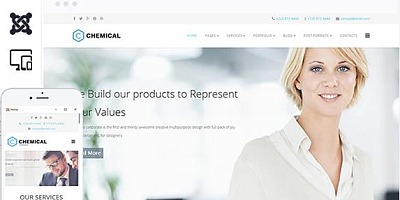 Theme Forest Chemical Company - Joomla Templates