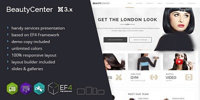 Joomlead Beauty Center - Joomla Template