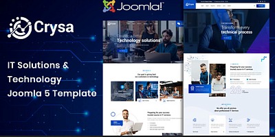 Crysa - Joomla 5 It Solutions & Technology Template