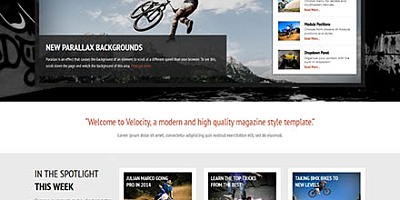 Shape5 Velocity - Joomla Template
