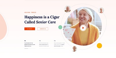 Fortune Elderly Care And Old Age Home Template For Joomla