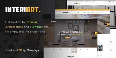 Templaza Interiart - Joomla Template