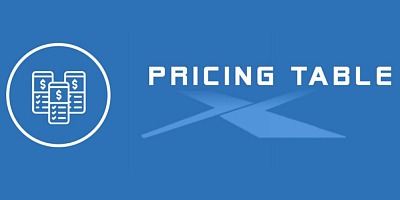 Jux Pricing Table Joomla Extension