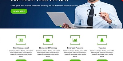 Bestaddon Financial - Joomla Templates