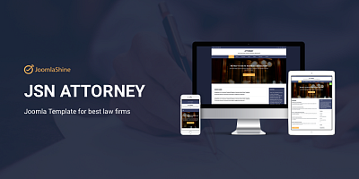 Joomlashine Attorney - Joomla Template