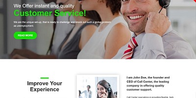 Bestaddon Callcenter - Joomla Templates
