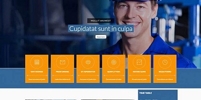 Mixwebtemplates Joomla175 - Industrial And Construction Joomla Template