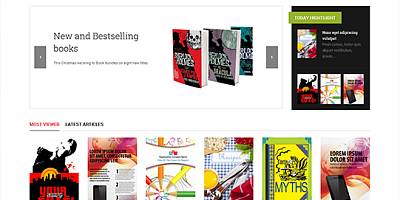 Joomlart Bookshop - Joomla Template
