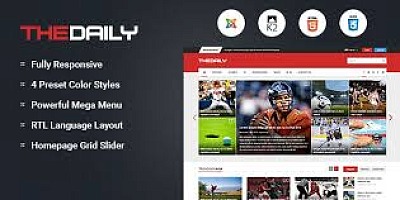 Smartaddons Thedaily - Joomla Template