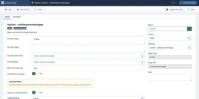 Ochresponsiveimages - Joomla Extension