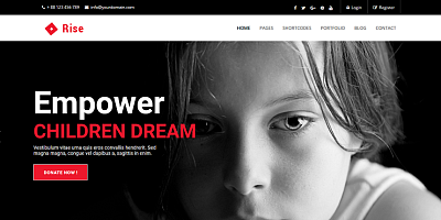 Template Monster Rise - Joomla Templates