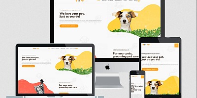 Enginetemplates Pet - Lovely Animal Joomla Template