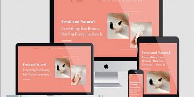 Enginetemplates Naturix - Body Caring Shop Joomla Template