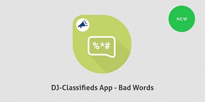 Bad Words App for DJ-Classifieds - Joomla Extension