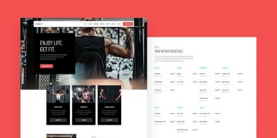 Gavickpro Fitness - Joomla Templates