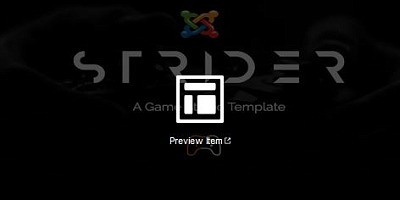 Theme Forest Strider - Joomla Template