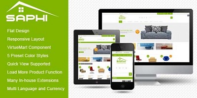 Smartaddons Saphi - Joomla Template