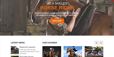 Bestaddon Horse - Joomla Templates