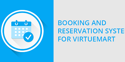 Booking And Reservation System For Virtuemart Joomla Extension