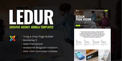 Ledur - Creative Agency Joomla Templates