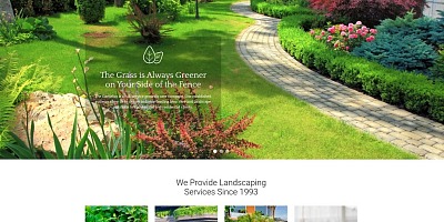 Gardelux - Landscape Studio Joomla Template