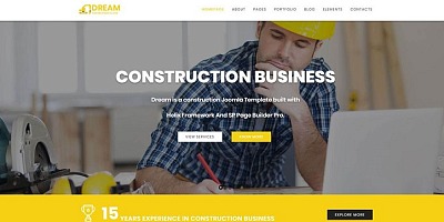 Theme Forest Dream - Joomla Template
