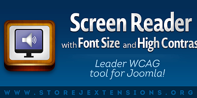 Joomla Screen Reader Joomla Extension