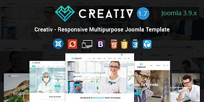 Theme Forest Creativ - Joomla Template