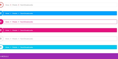 Ruxin Breadcrumbs Joomla Extension