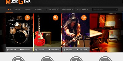 Smartaddons Muzik - Joomla Template