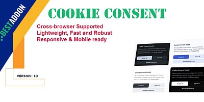 PLG BA Cookie Consent - Joomla Extension