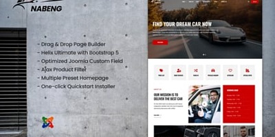 Nabeng - Car Directory With Ajax Filter Joomla Template