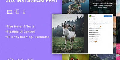 JUX Easy Instagram Feed - Joomla Extension
