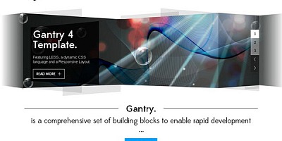 Rockettheme Fracture - Joomla Template