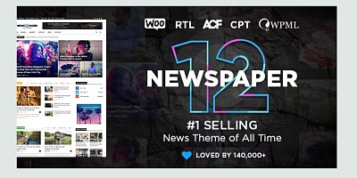 Newspaper - News & WooCommerce WordPress Theme