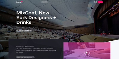 Joomlart Events Ii - Joomla Template