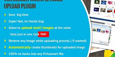Multi Upload Product Images For Virtuemart - Joomla Extension