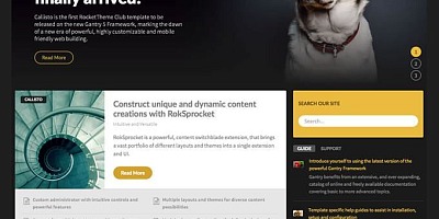 Rockettheme Callisto - Joomla Template