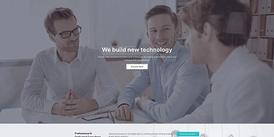 Joomlead Mono - One Page Joomla Template